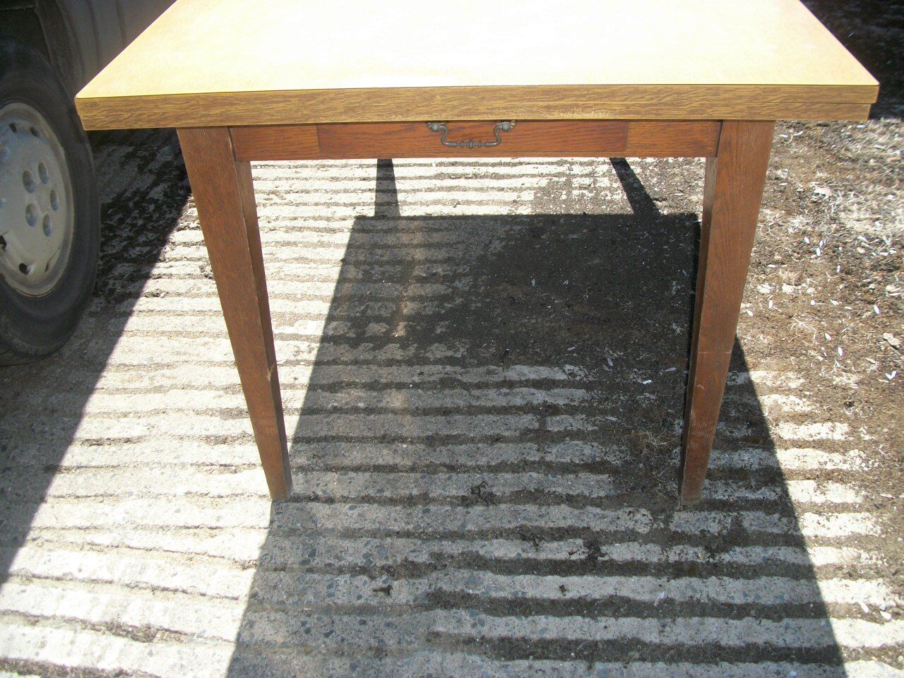 Vintage farmhouse table