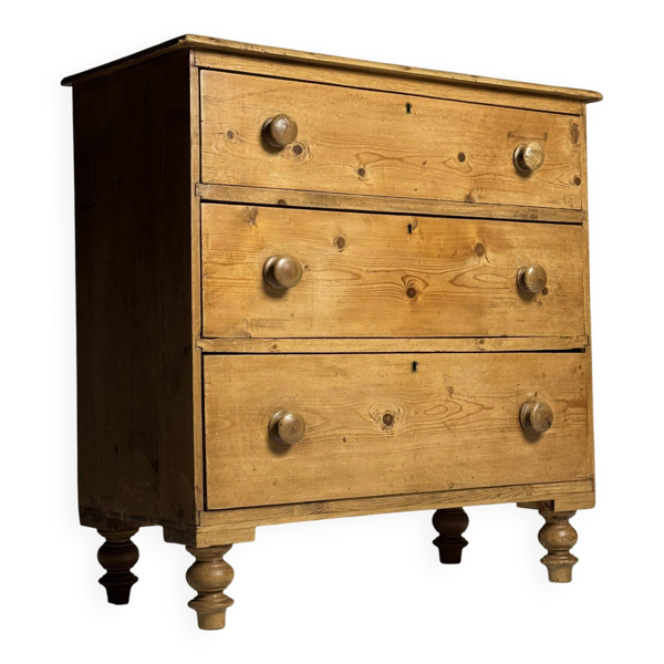 Commode anglaise du 19ème siècle