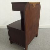 Art Deco mahogany bedside table