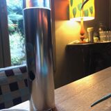 Vintage Cylindrical Lamp • Minimalist Totem • Space Age • 1970