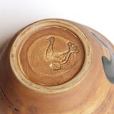 Set of 4 ceramic bowls of dove pottery