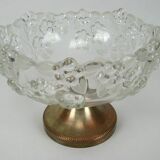 Coupe ou centre de table en cristal