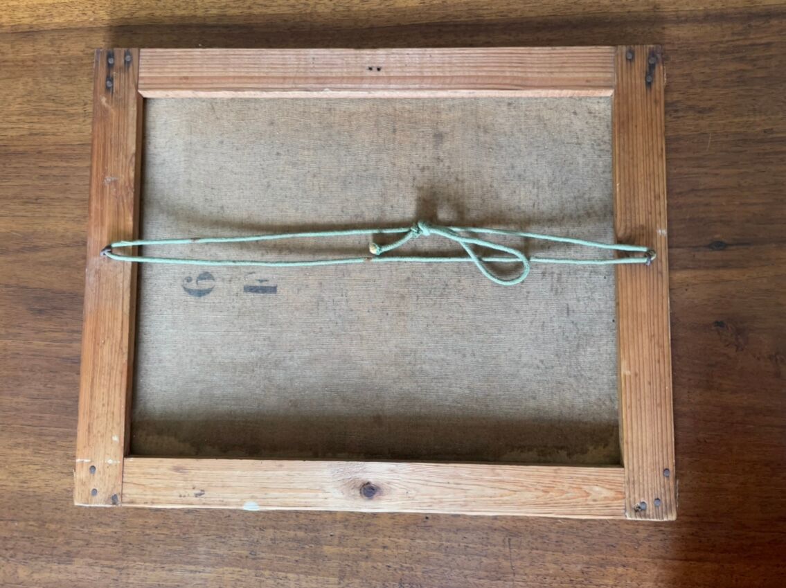 Old still life painting