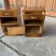 Art Deco Italian Nightstands, 1930s, Set of 2