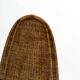 Chaise longue en rotin sculptural italienne