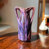 Louis Gueule. Art Deco majolica vase
