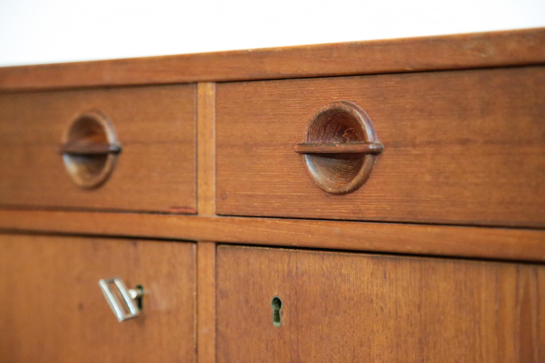 Scandinavian sideboard by Danish designer Tage Olofsson in teak