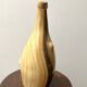 Vintage Vallauris Grandjean Jourdan imitation wood bottle