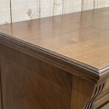 Buffet anglais en noyer des années 1950