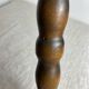 Turned wooden stool