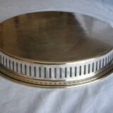 Fleuron silver metal tray - Christofle