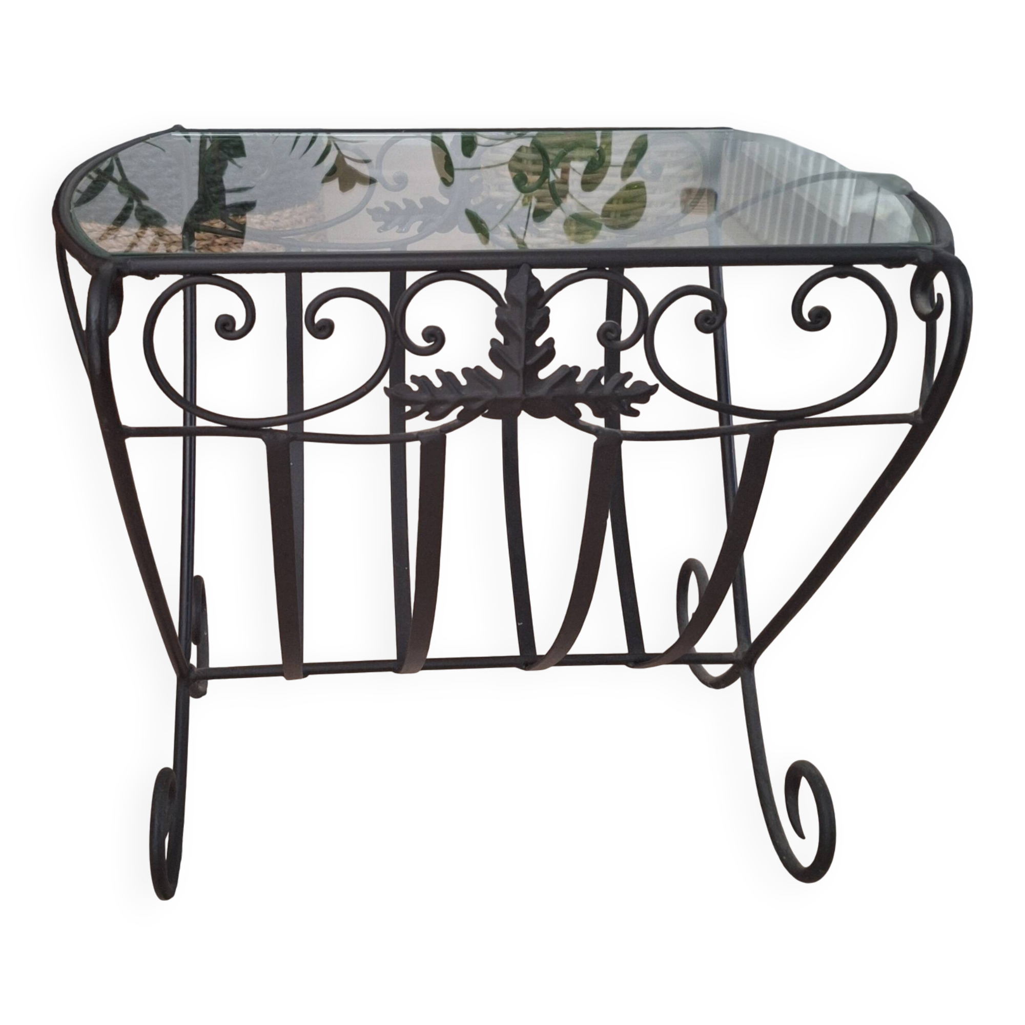 Table d'appoint porte revue