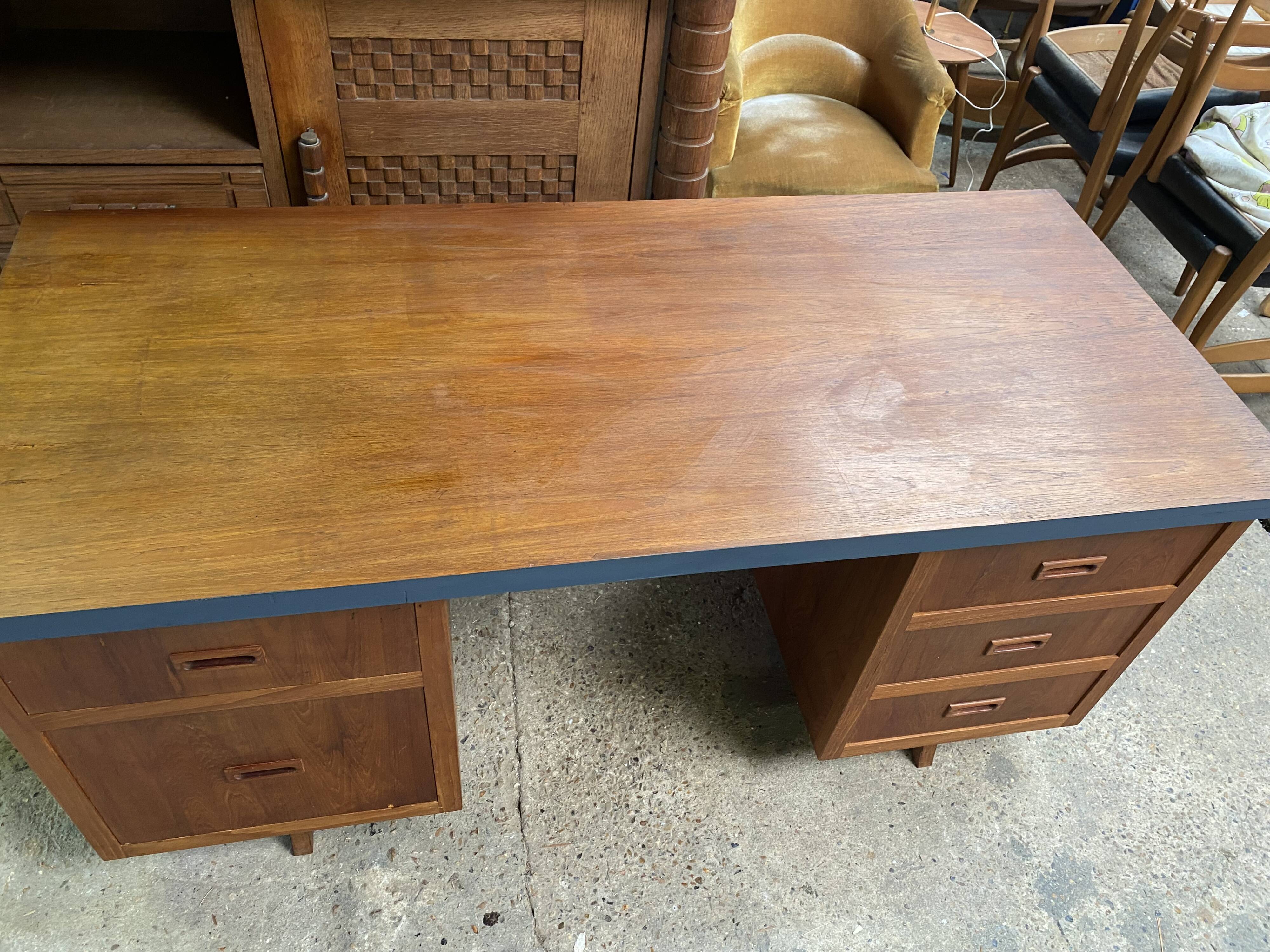 Scandinavian teak office