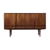 Danish highboard in rosewood by E.W. Bach for Sejling Skabe 1960s