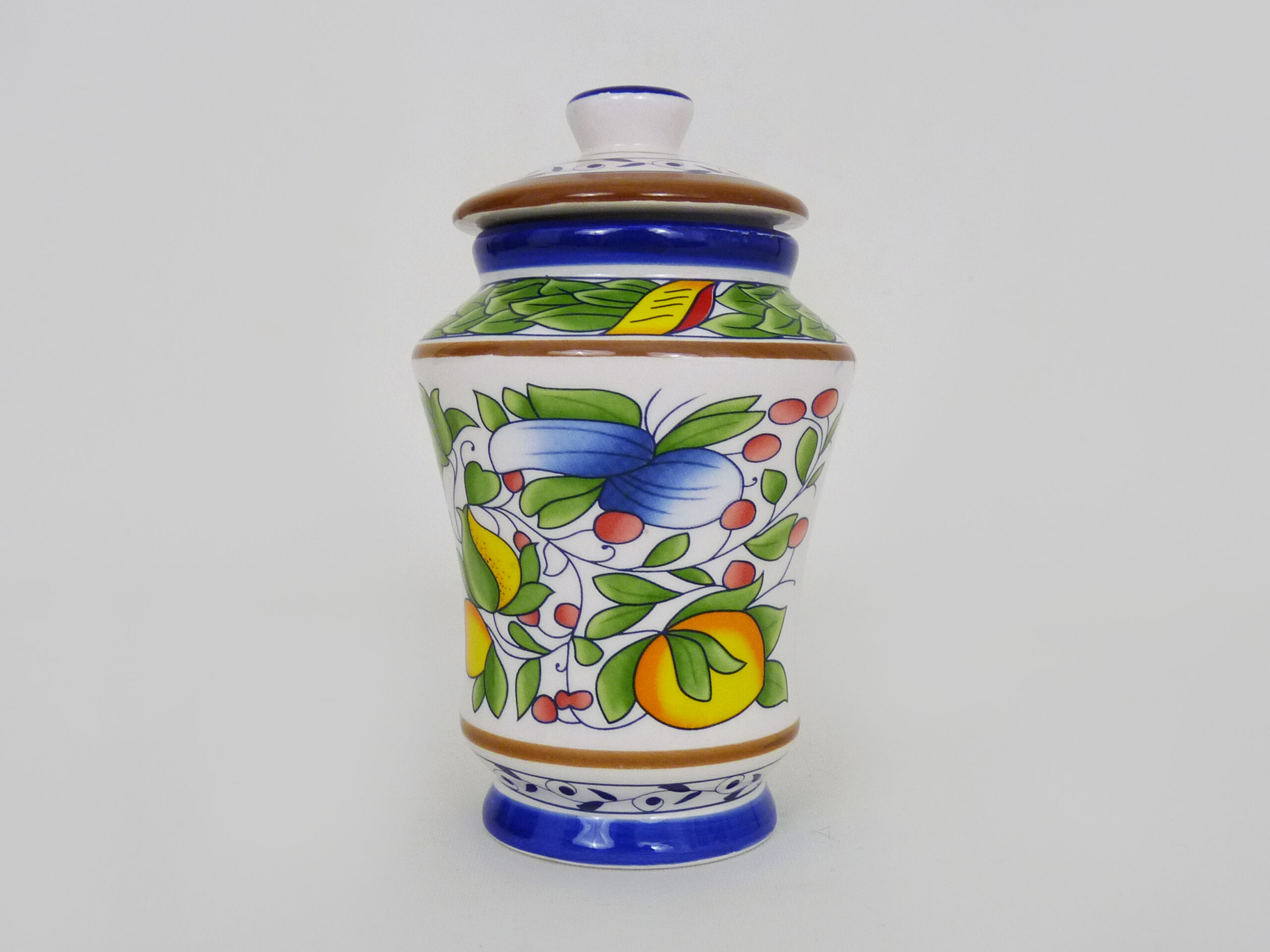 Ancien pot d'apothicaire, Anethum en céramique, année 70/80