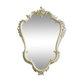 Miroir florentin baroque patiné 95x64cm