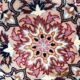Large vintage carpet Sino Persian Tabriz fine, handmade 247x315 cm