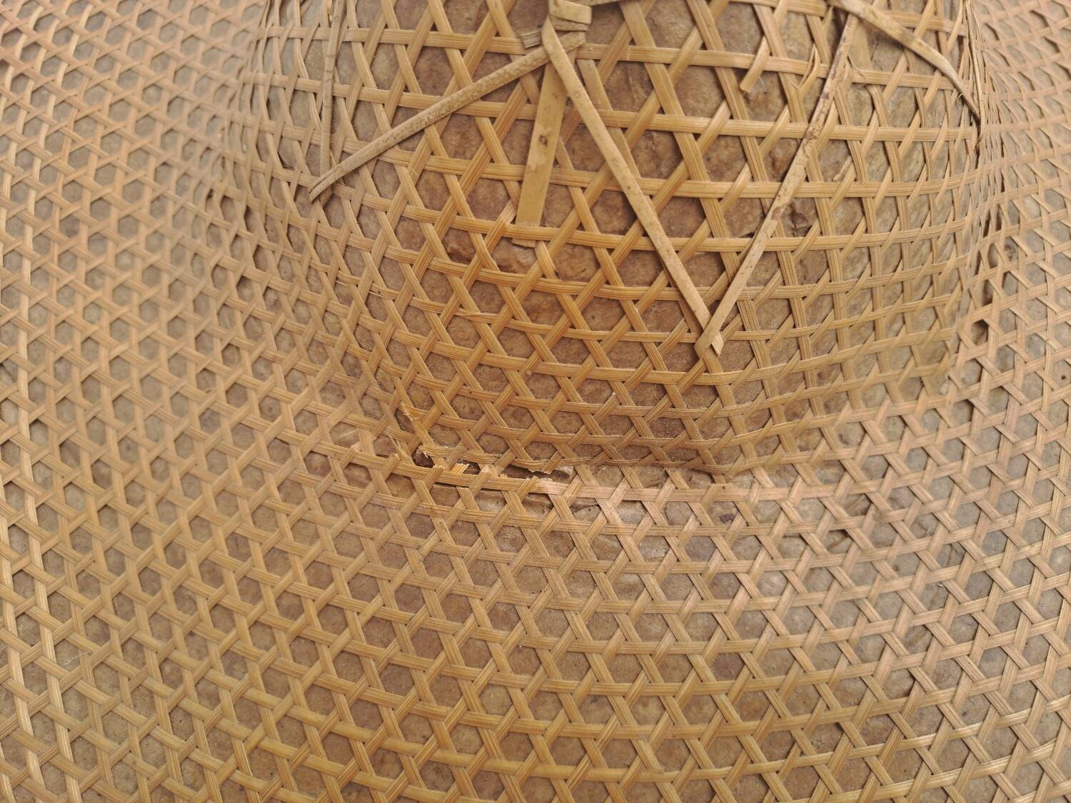 Ancient asian pointed hat