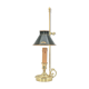 Bottled water bottle in the style of empire bronze conical lampshade