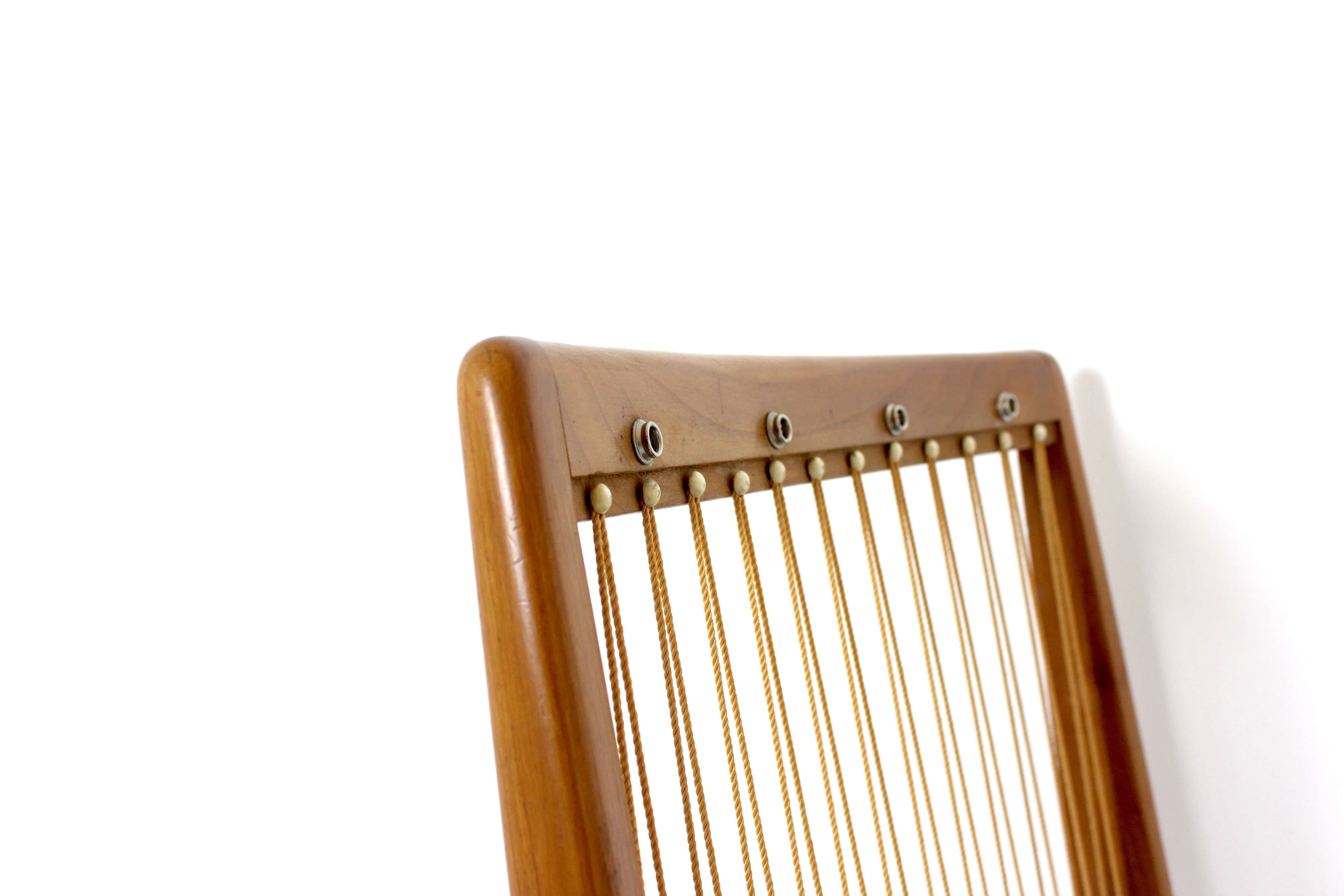 Pair of Boomerang Easy Chair by Hans Mitzlaff for Eugen Schmidt in Leather