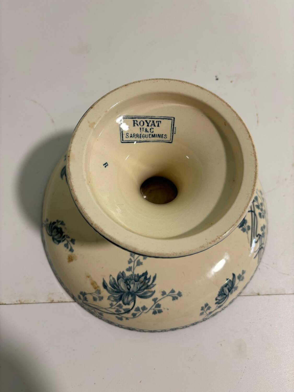 Sarreguemines Royat fruit bowl