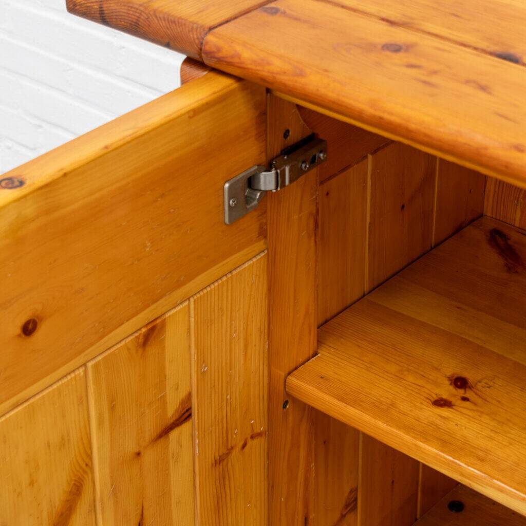 Silvio Coppola pine sideboard, 1960s