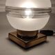 Lampe de table métallique. Espagne, années 1960.