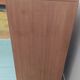 Meuble d'entrée d'appoint console art déco en bois couleur teck et doré