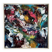 Felix Bachmann, Abstract Composition, 2023, Mixed Media