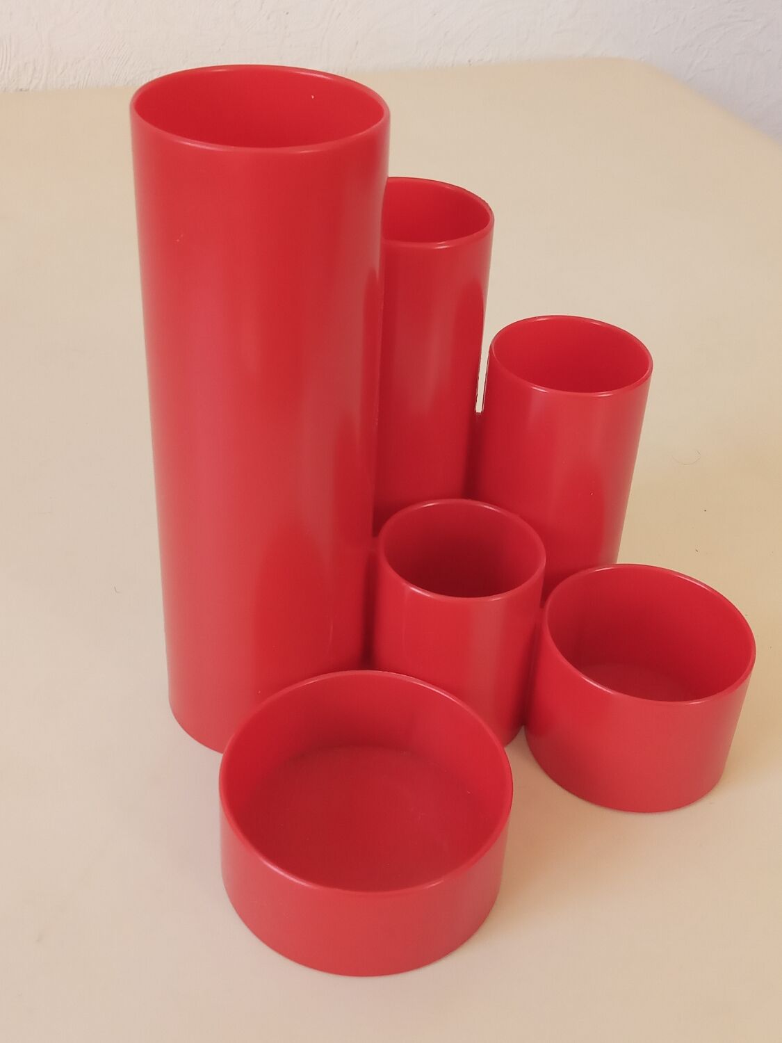 Polytube pencil pot 70s