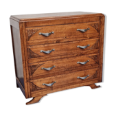 Commode art déco en chêne