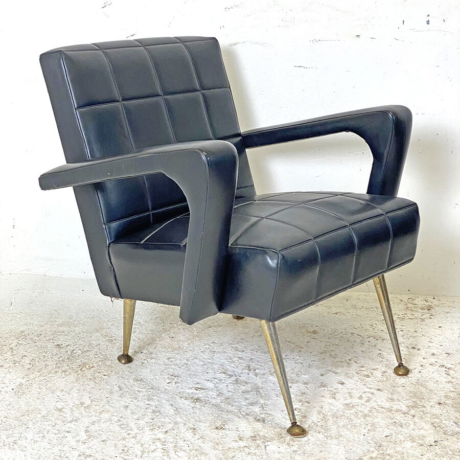 Paire de fauteuils vintage 60's