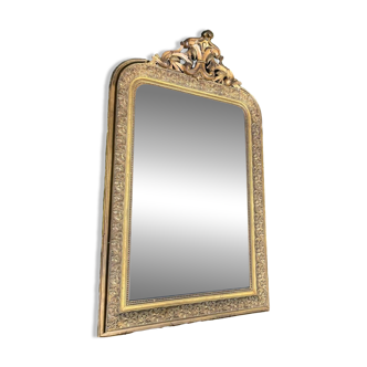 Louis Philippe gilded mirror.
