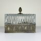 Vintage Crystal Ceiling Lamp, Italy, 1960s