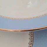 Flat Plates in Faience Café Gilbert by Moulin des Loups Vintage