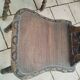 Pair of old Alsatian brutalist chairs