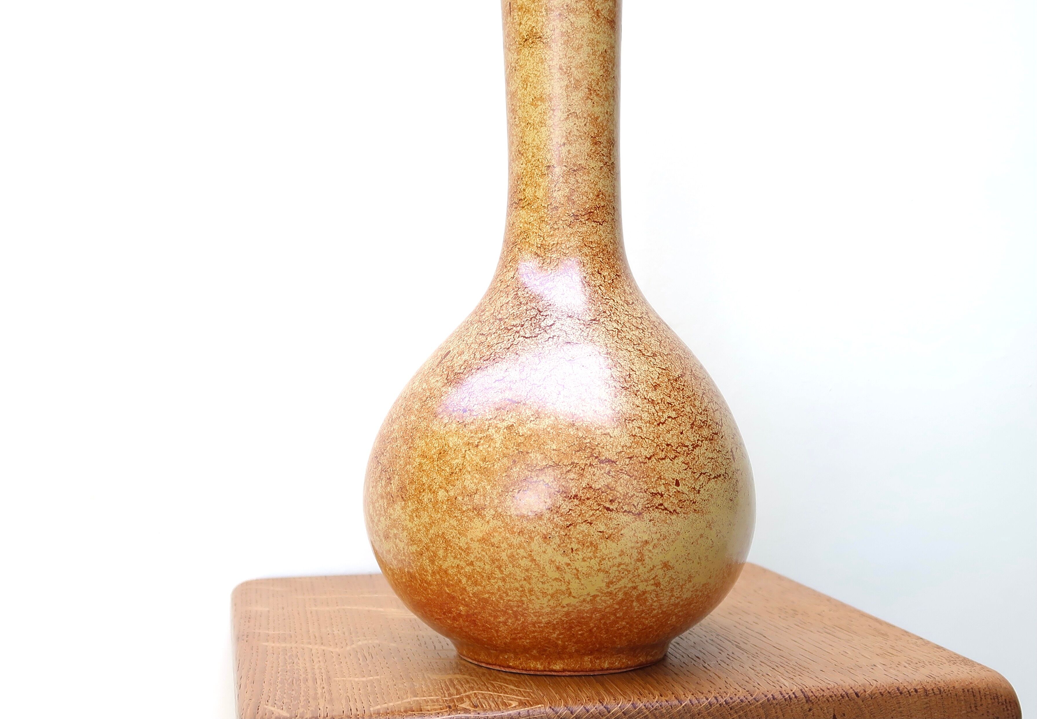 Ceramic vase by Roberto Rigon for Bertoncello, 60s