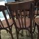 Suite  de 12 chaises de bistrot Baumann 1920