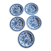 Lot de 5 assiettes creuses Ridgway Jacobean
