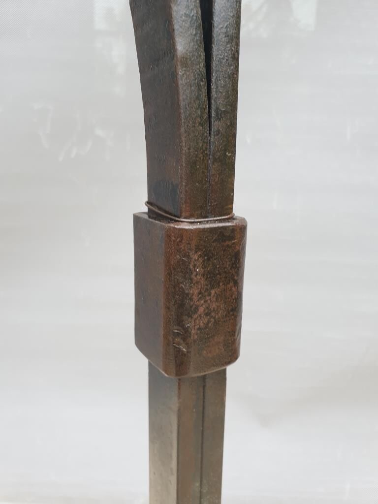 Ironwork floor lamp Jean-Pierre Ryckaert 1950, France