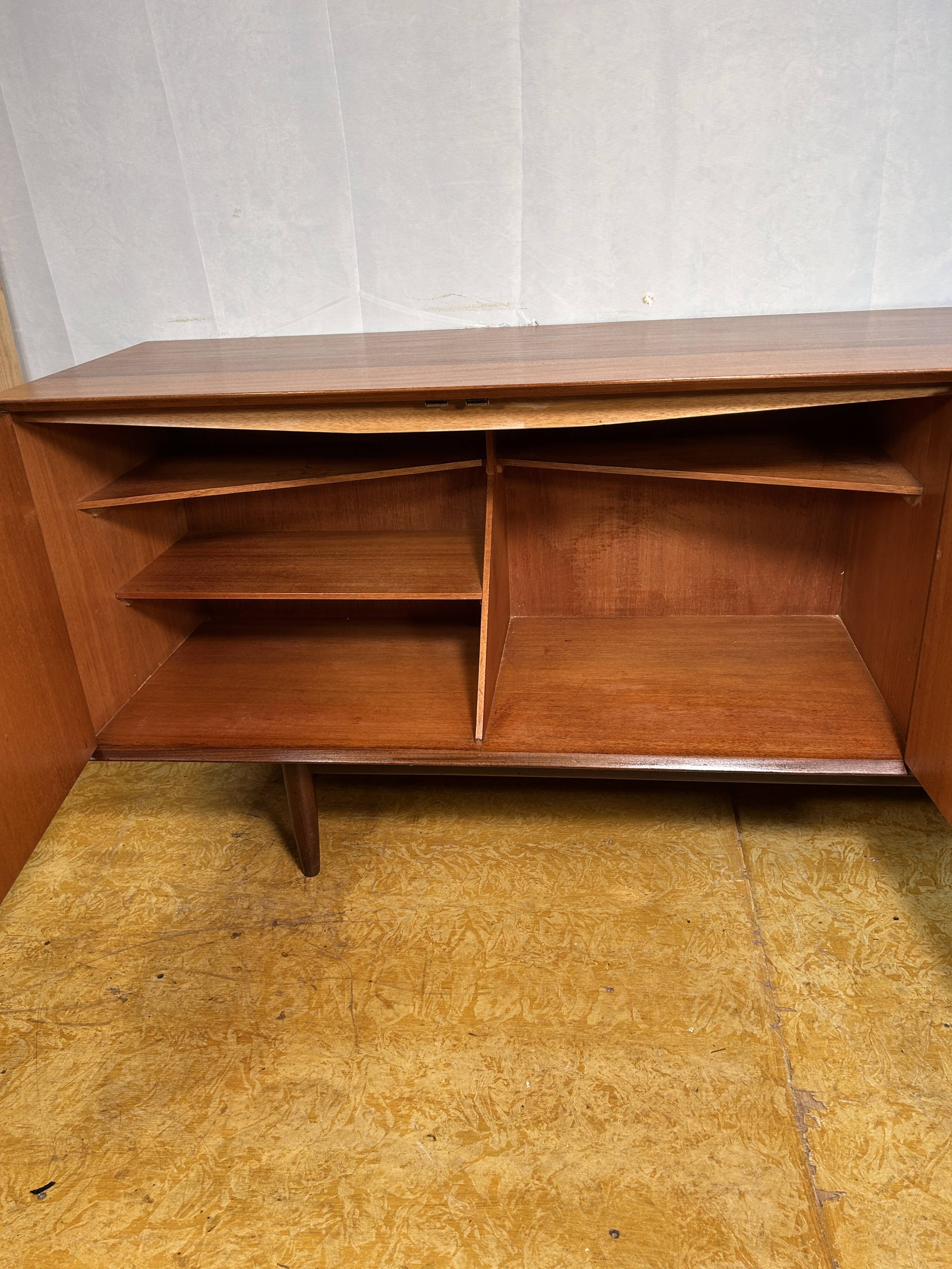 Mid-Century Retro Vintage Teak Sideboard by White & Newton 1960 Designer