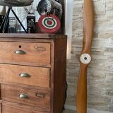 Wooden airplane propeller