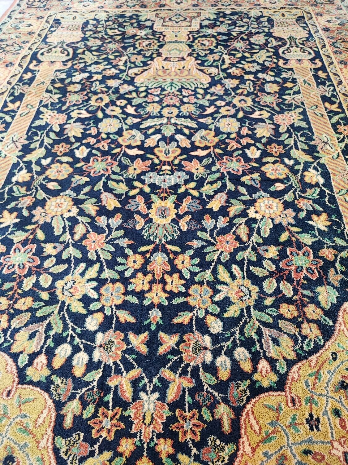 Carpet louqsor carpet 120x180 wool blue