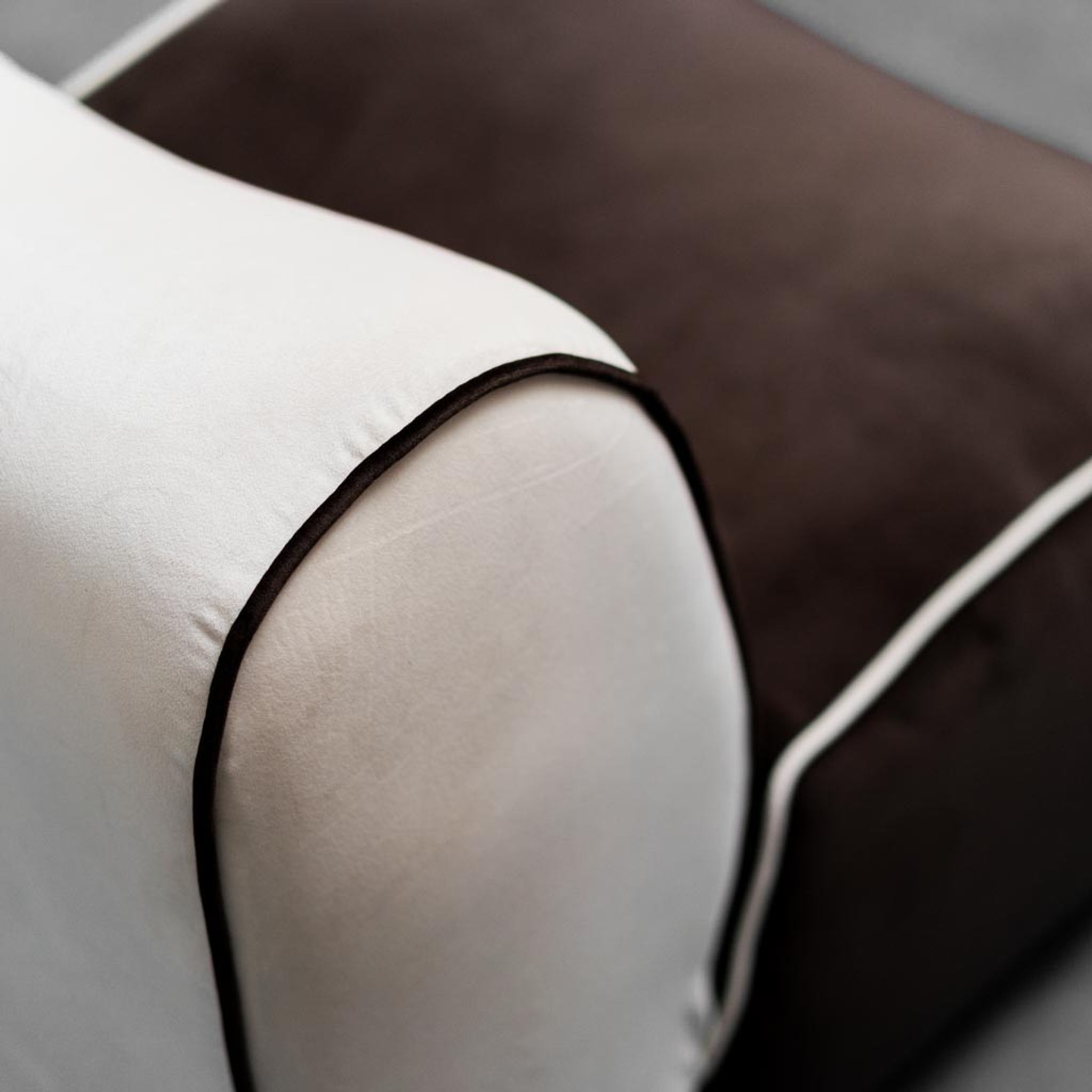 Fauteuil velours 1970