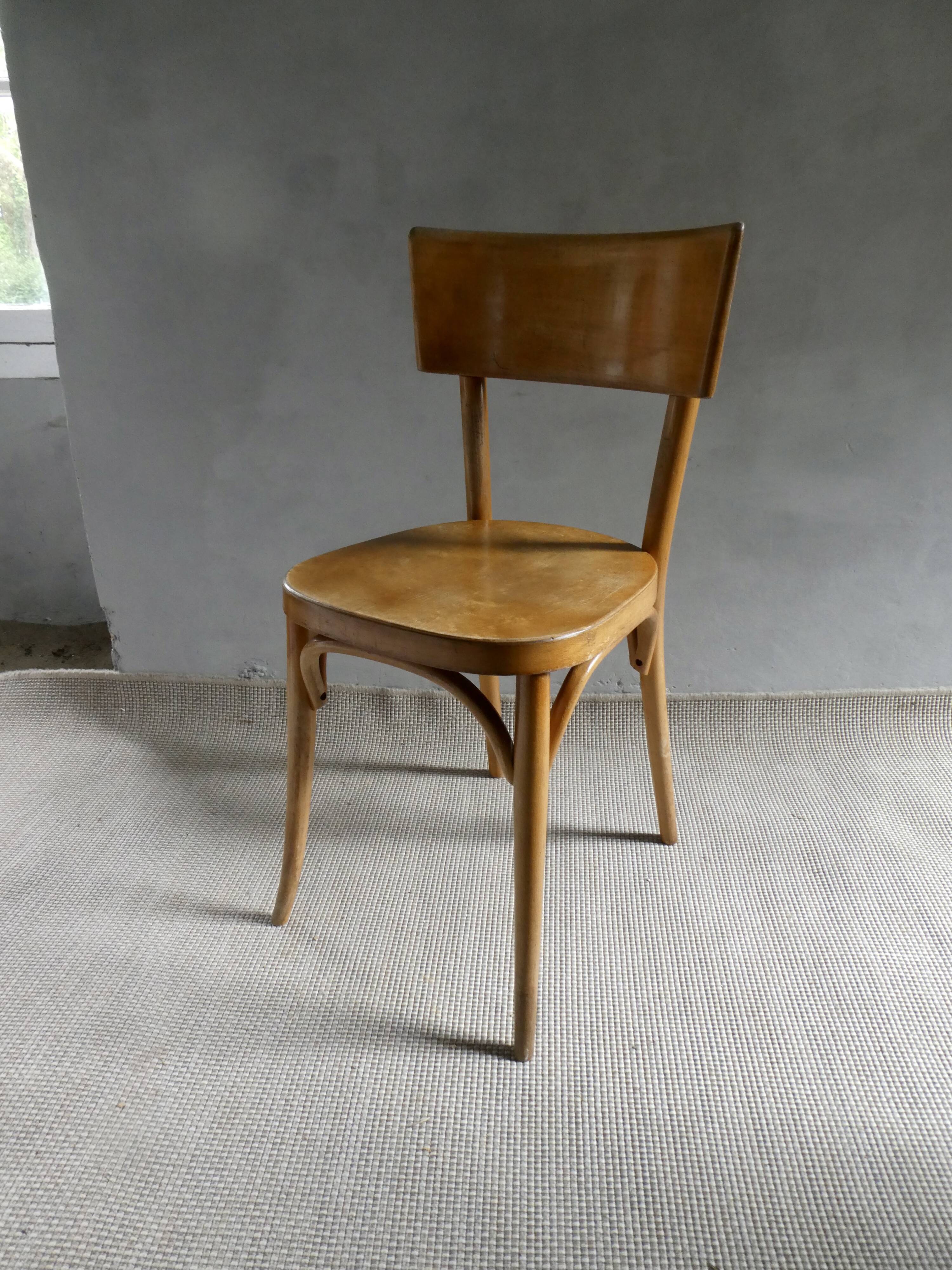 Baumann bistro chair, mid-20th century