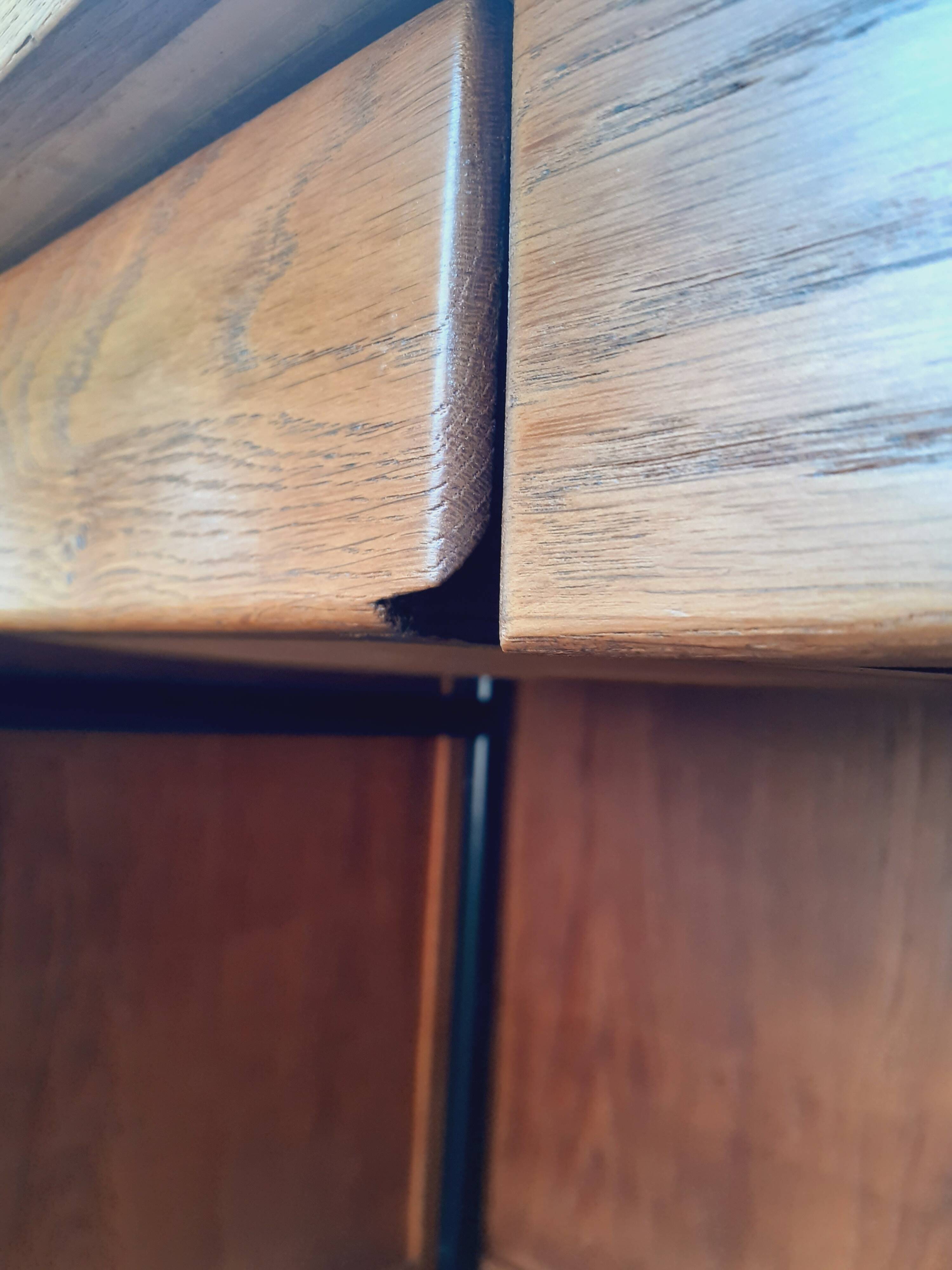 Vintage oak desk from the 60s