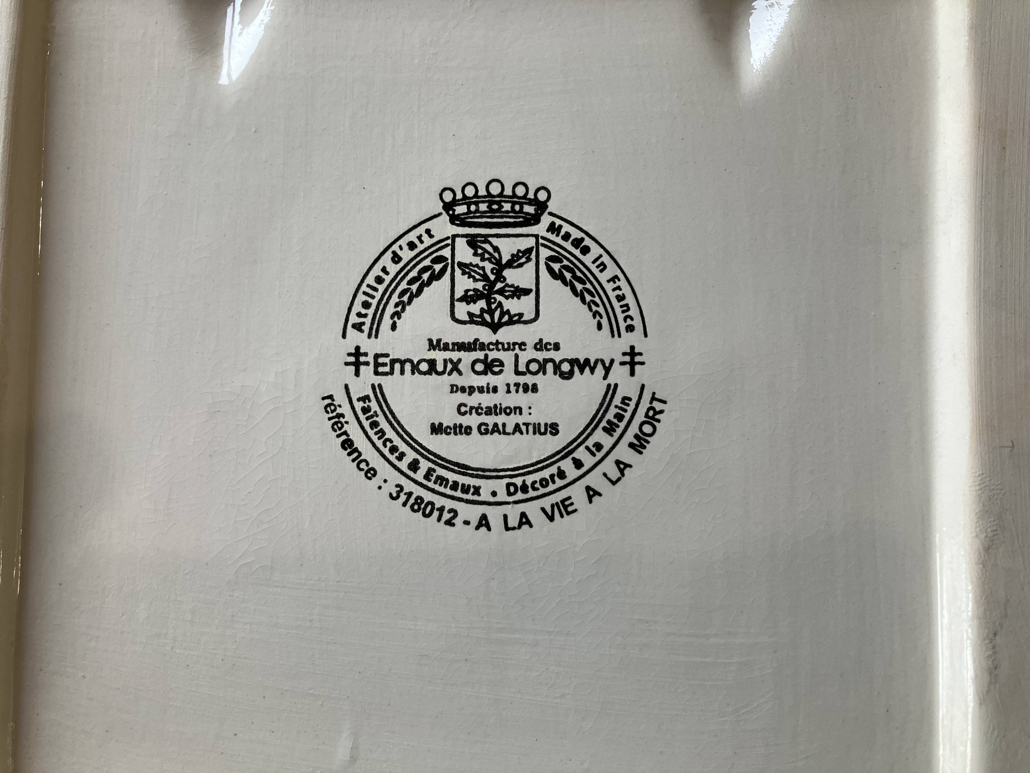 Vide-poche des Émaux de Longwy