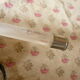 Chromed metal towel rack and glass rod