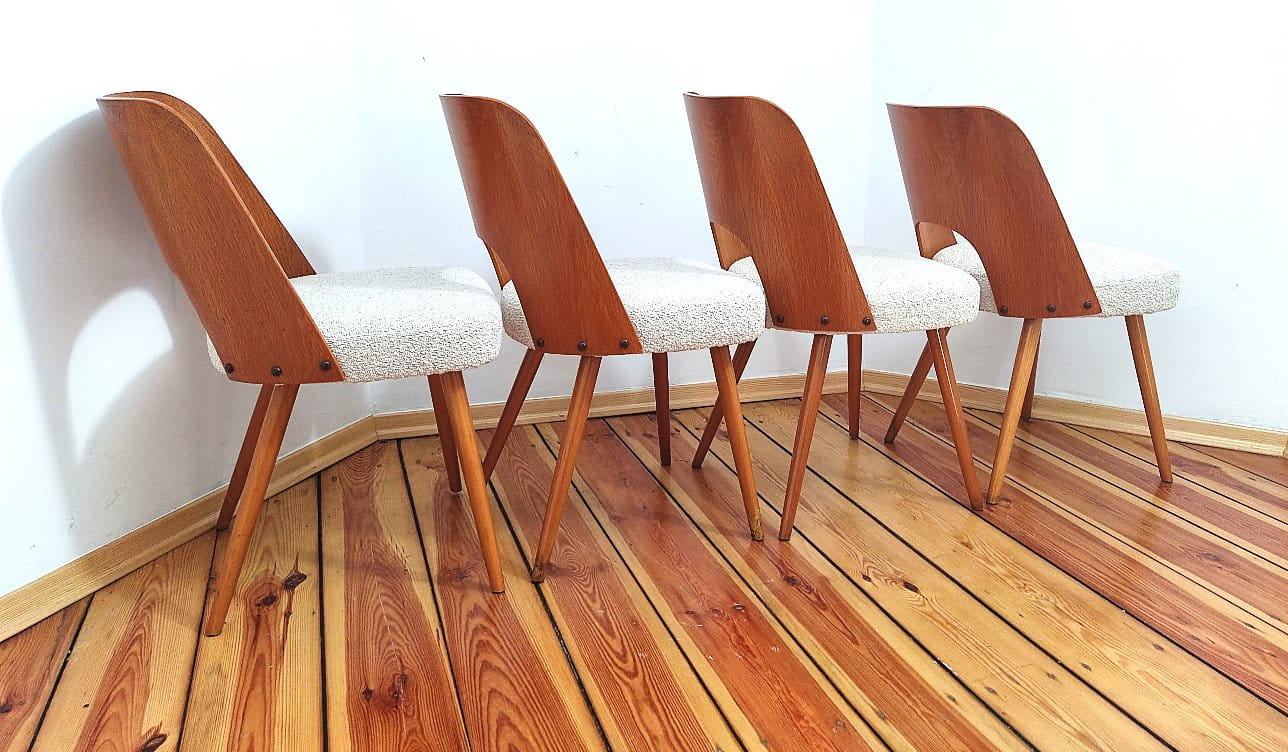 Set of Four Chairs by O. Haerdtl for TON, Czechoslovakia, 1960s