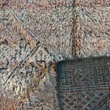 bohemian Berber carpet Boujad salmon in wool